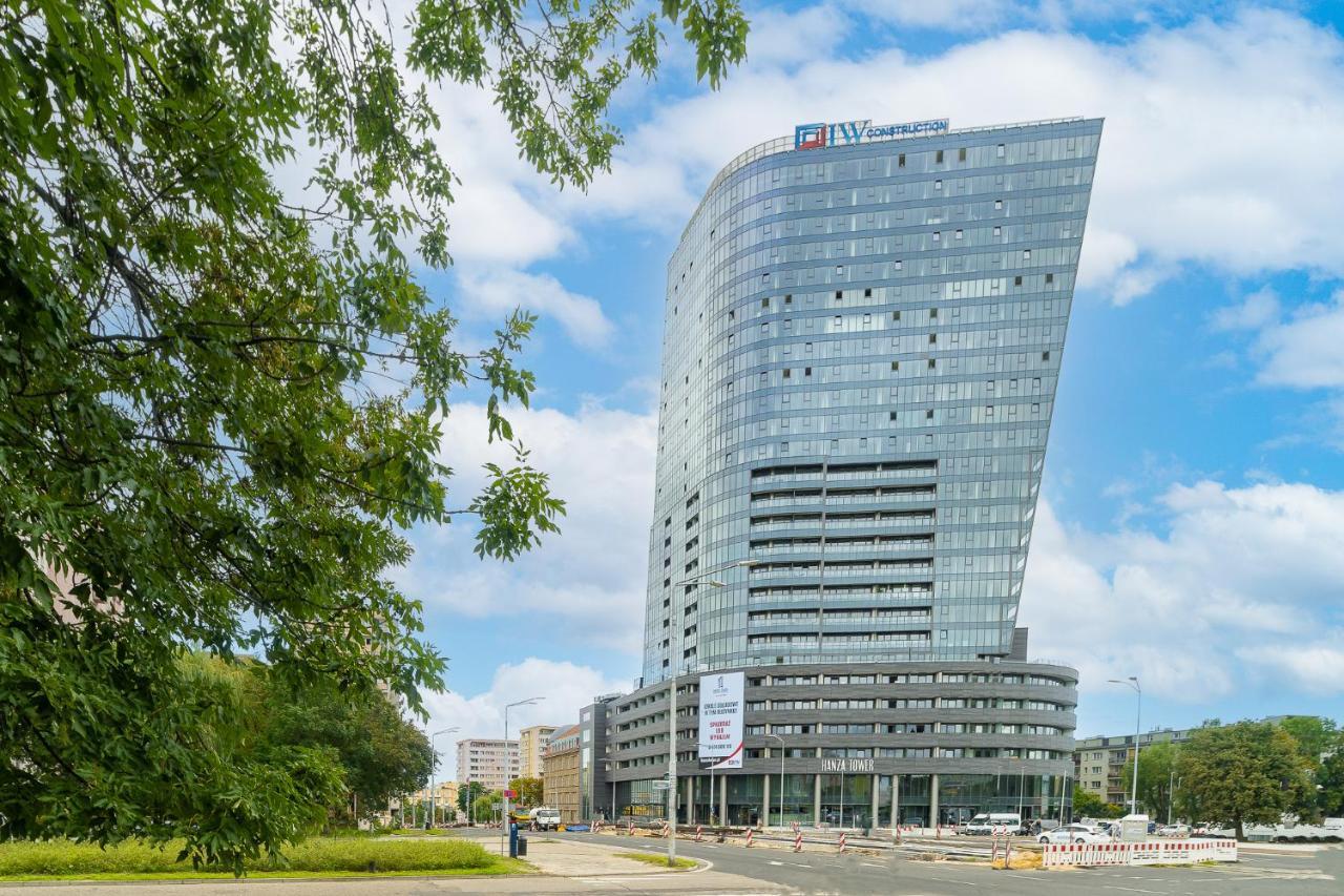 Hanza Tower Gold Szczecin Buitenkant foto
