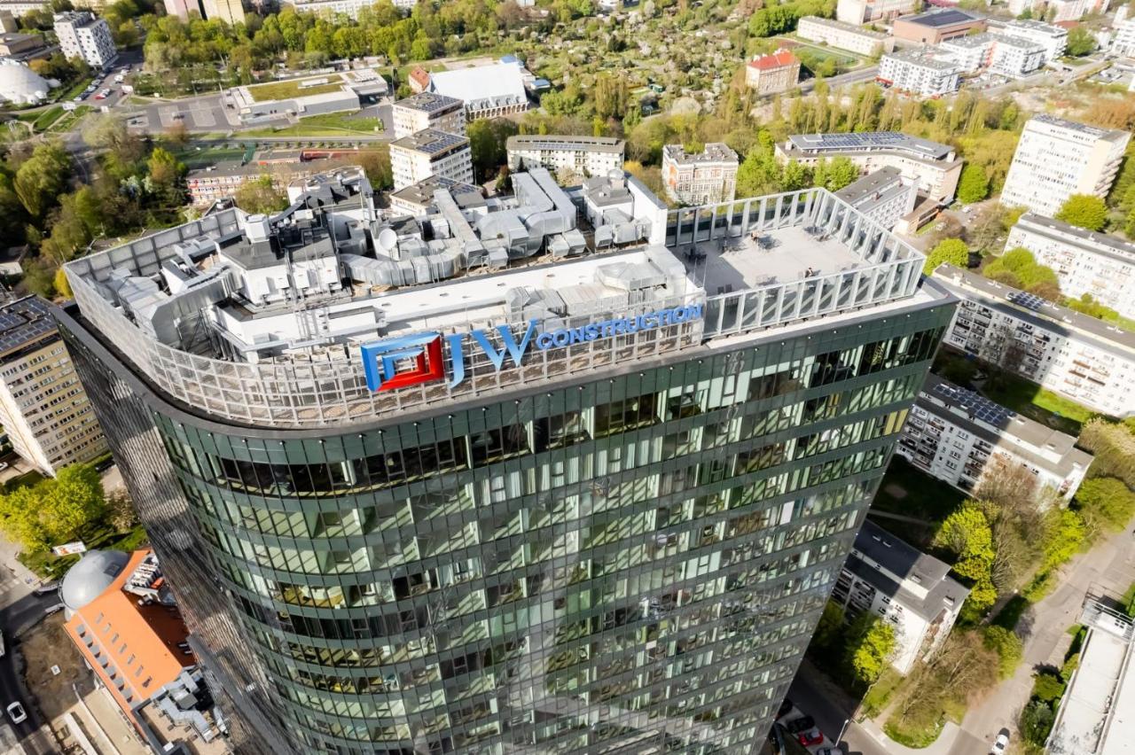 Hanza Tower Gold Szczecin Buitenkant foto